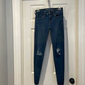 AEO jegging jeans SZ 2 regular